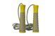 Скакалка PowerPlay 4206 Jump Rope PRO+ Сіро-жовта (2,75m.) PP_4206_Grey/Yellow фото 2
