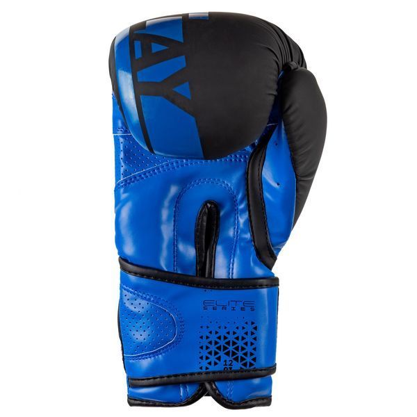 Боксерські рукавиці PowerPlay 3086 Matt Challenger Чорно-Сині 14 унцій PP_3086_14oz_Bl/Navy фото