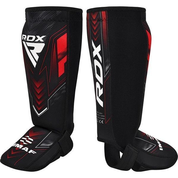 Захист для гомілок та стоп RDX NEOPRENE SHIN INSTEP IMMAF-1-RED-S SGN-IMF-1R-S фото