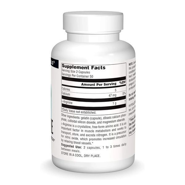 L-Arginine 500 mg - 50 tabs 2023-10-6160 фото