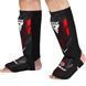Захист для гомілок та стоп RDX NEOPRENE SHIN INSTEP IMMAF-1-RED-S SGN-IMF-1R-S фото 3