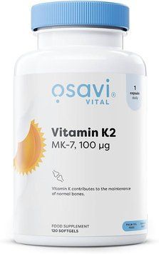 Вітамін Osavi Vitamin K2 MK-7 100 mcg 120 softgels ol5904139920060 фото
