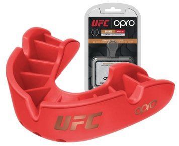 Капа OPRO Bronze UFC дитяча (вік до 10) Red (ufc.102513002) UFC_Jr_Bronze_Red фото