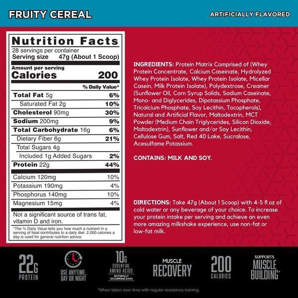 Протеїн BSN Syntha-6 &mdash; 1.32 kg (Fruity Cereal) НФ-00003099 фото
