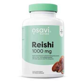 Рейші Osavi Reishi 1000 mg Vegan, 120 caps ol5904139927120 фото