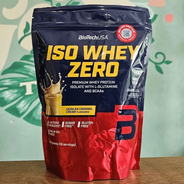 Протеїн Biotech IsoWhey Zero NEW! 454g (Catalan caramel cream) 45522 фото