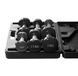 Набір гантелей в кейсі 9 кг. PowerPlay 4121 Fitness Dumbells (2шт.*1кг. 2шт.*1,5кг. 2шт.*2кг.) PP_4121_9kg фото 3