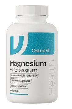 Магній + калій Magnesium + Potassium 60 tabs 44997 фото