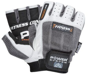 Рукавички для фітнесу Power System PS-2300 Fitness Grey/White L PS-2300_L_Grey-White фото