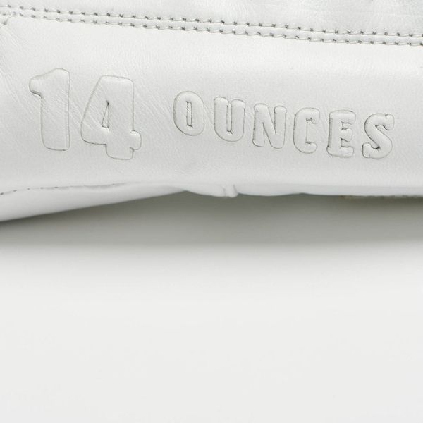 Боксерські рукавиці Leone GN111 THE GREATEST White 10 унцій (бинти 4 м. в комплекті) GN111_White_10oz фото