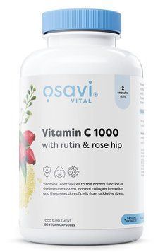 Вітамін Ц Vitamin C1000 with Rutin & Rose Hip Vegan 180 caps ol5904139921388 фото