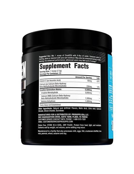 Креатин Pro Supps Creagen Creatine Matrix 219 g (Rocket Pop) 41242 фото