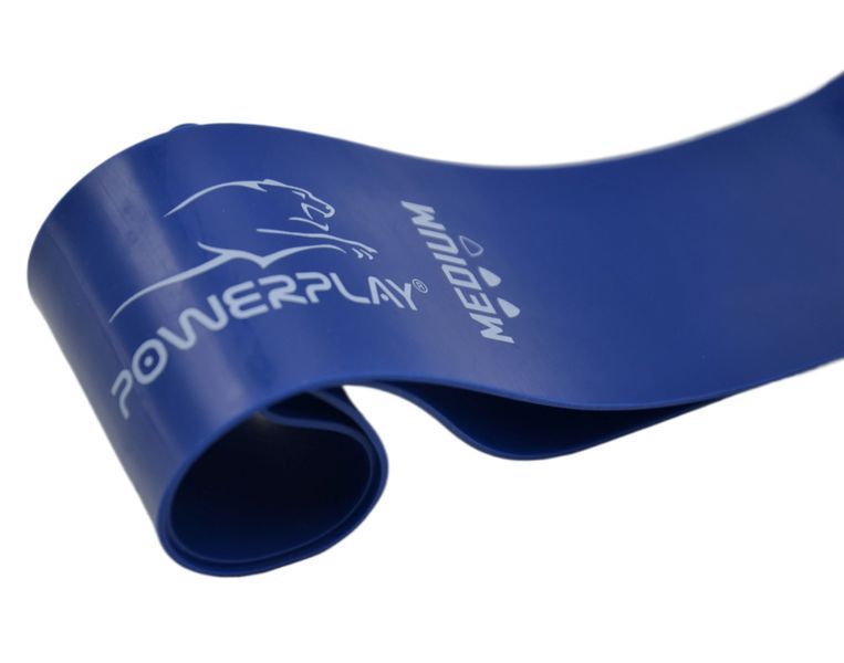 Резинка для фітнесу PowerPlay 4114 Mini Power Band 1мм. Medium Сіня (7.5 кг) PP_4114_Blue_Medium фото
