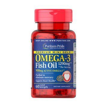 Omega-3 Fish Oil 1290 mg (60 mini gels) 10360-01 фото