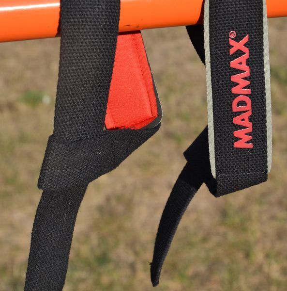 Лямки для тяги MadMax MFA-267 PWR Straps Black/Grey/Red MFA-267-U фото