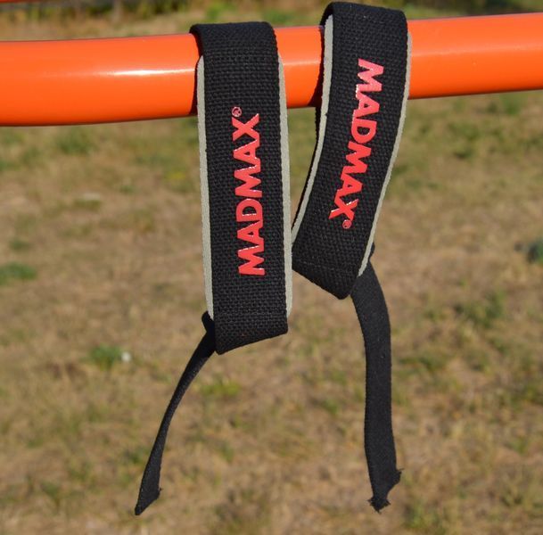 Лямки для тяги MadMax MFA-267 PWR Straps Black/Grey/Red MFA-267-U фото