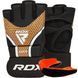 Рукавиці для ММА RDX AURA PLUS T-17 Black Golden XL (капа у комплекті) GGR-T17BGL-XL+ фото 1
