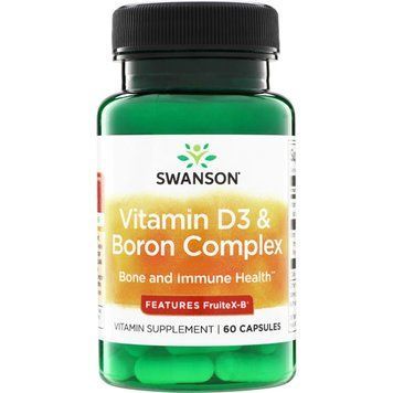 Вітамін D та бор Vitamin D & Boron Complex - Features Fruitx-B 60 Caps 45065 фото