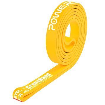 Еспандер-петля (гумка для фітнесу і кроссфіту) PowerPlay 4115 Power Band Light Жовта (5-14kg) PP_4115_Yellow_(5-14 kg) фото