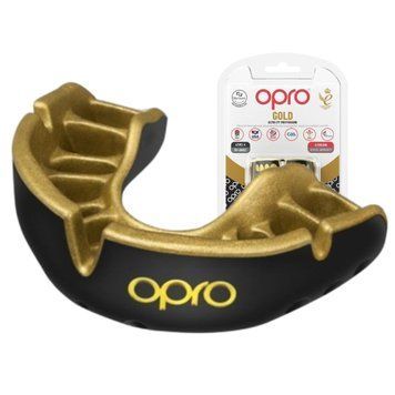 Капа OPRO Gold доросла (вік 11+) Black/Gold (art.102504001) Gold_Bl/Gold фото