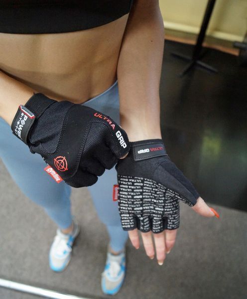 Рукавички для фітнесу Power System PS-2400 Ultra Grip Black S PS-2400_S_Black фото