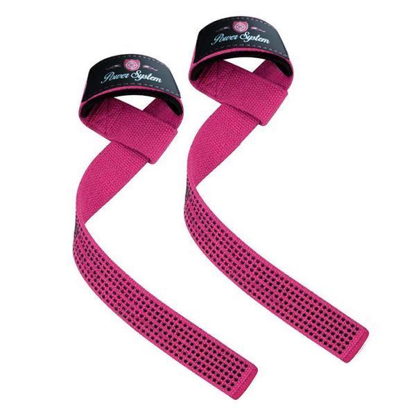 Лямки для тяги Power System PS-3420 G-Power Straps Pink PS-3420_Pink фото