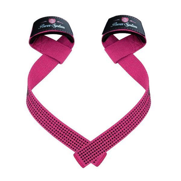 Лямки для тяги Power System PS-3420 G-Power Straps Pink PS-3420_Pink фото