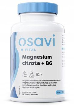 Magnesium Citrate + B6, 375 mg+4.2mg Vegan 90 caps ol5904139923283 фото