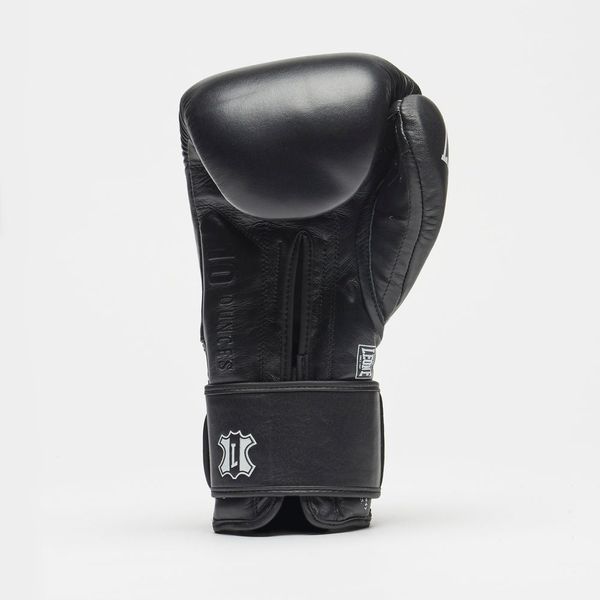 Боксерські рукавиці Leone GN111 THE GREATEST Black 12 унцій (бинти 4 м. в комплекті) GN111_Black_12oz фото