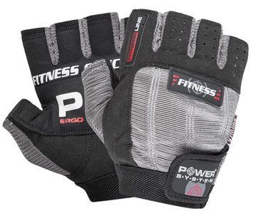 Рукавички для фітнесу Power System PS-2300 Fitness Grey/Black XL PS-2300_XL_Black-grey фото
