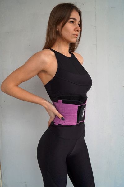 Пояс-корсет для підтримки спини Power System PS-6031 Waist Shaper Pink L/XL PS_6031_L/XL_Pink фото