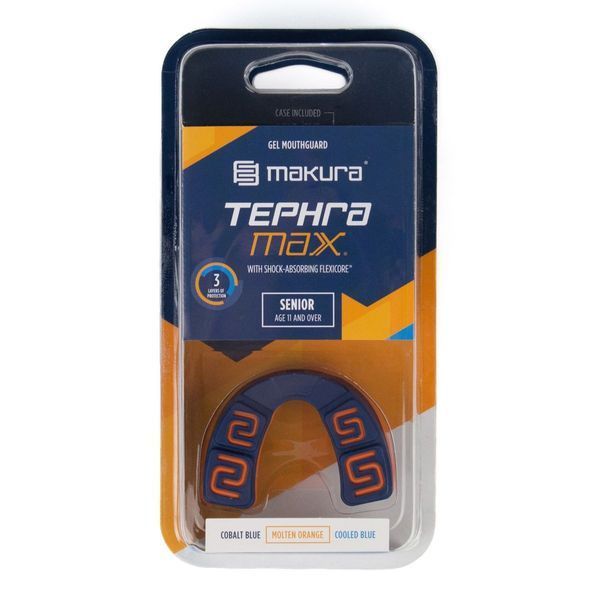 Капа MAKURA Tephra доросла (вік 11+) Blue/Orange/Blue (art.6017514126) Tephra_SR_Blue/Or/Blue фото