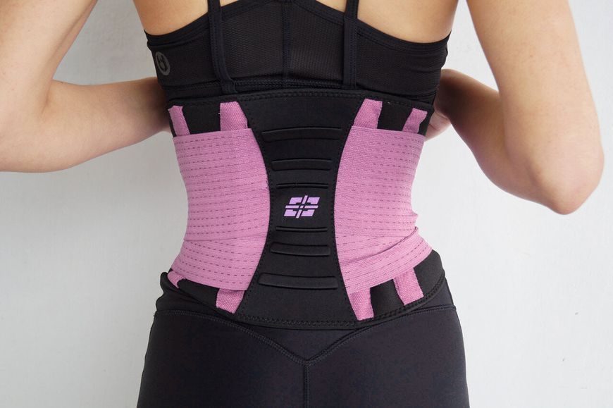 Пояс-корсет для підтримки спини Power System PS-6031 Waist Shaper Pink L/XL PS_6031_L/XL_Pink фото