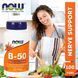 Комплекс вітамінів групи B NOW Foods B-50 100 таблеток 975 фото 2