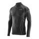 Термокофта з комірцем (лонгслів) X TECH Maglia Race 3 Munica Lunga lupetto Nero XXL/XXXL Чорна MagliaRace3LupettoXXL/3XL фото 1