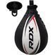Пневмогруша боксерська RDX 2Y Boxing Speed Ball Leather Multi White/Red 2SBL-S2WR фото 1