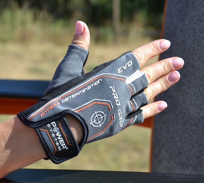 Рукавички для фітнесу Power System PS-2250E Pro Grip EVO Grey XL PS_2260GR-5_XL фото