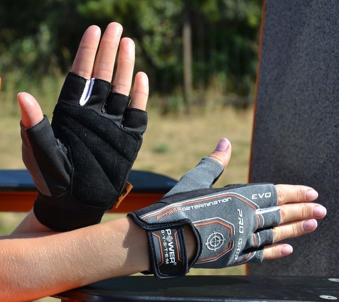Рукавички для фітнесу Power System PS-2250E Pro Grip EVO Grey XL PS_2260GR-5_XL фото