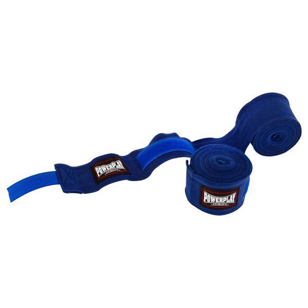 Бинти для боксу PowerPlay 3046 Сині NYLON (2.5м) PP_3046_2.5m_Blue фото