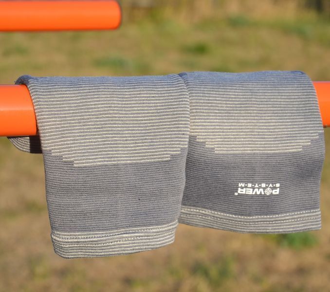 Наколінники Power System PS-6002 Knee Support Grey (пара) L PS-6002_L_Grey фото