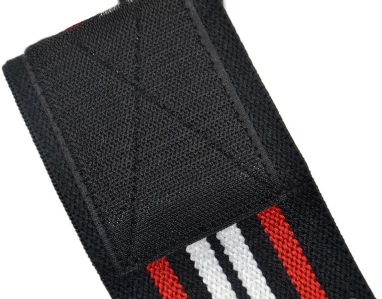 Бинти для зап'ясть (кистьові бинти) Power System PS-3500 Wrist Wraps Red/Black (пара) PS-3500_Red-Black фото