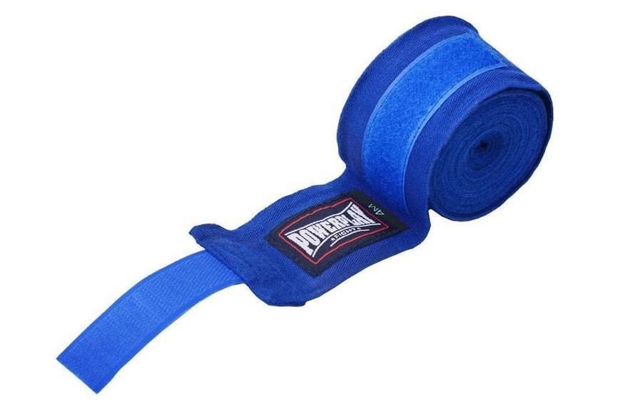 Бинти для боксу PowerPlay 3046 Сині NYLON (2.5м) PP_3046_2.5m_Blue фото