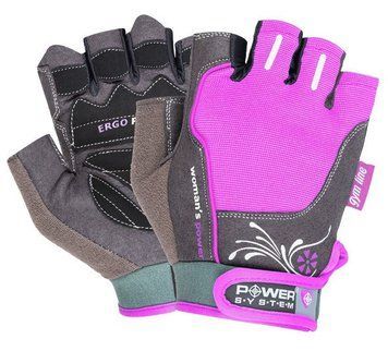 Рукавички для фітнесу Power System PS-2570 Woman&rsquo;s Power жіночі Pink S PS-2570_S_Pink фото