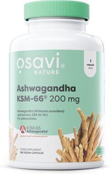 Ашваганда KSM-66 Osavi Ashwagandha KSM-66 200 mg Vegan 180 caps ol5904139924303 фото
