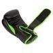 Боксерські рукавиці PowerPlay 3018 Jaguar Чорно-Зелені 12 унцій PP_3018_12oz_Black/Green фото 6